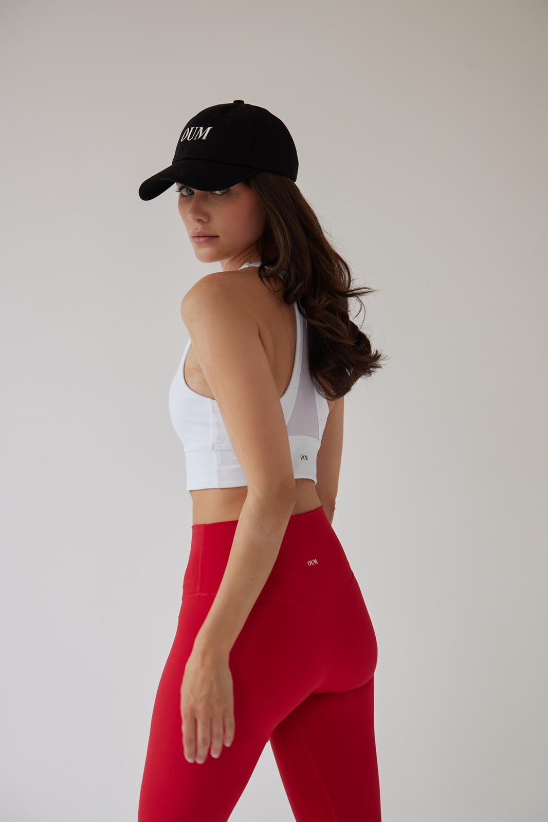 Oum HighRise Leggings - Red