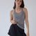 Oum Day-Night Ribbed Vest - Grey